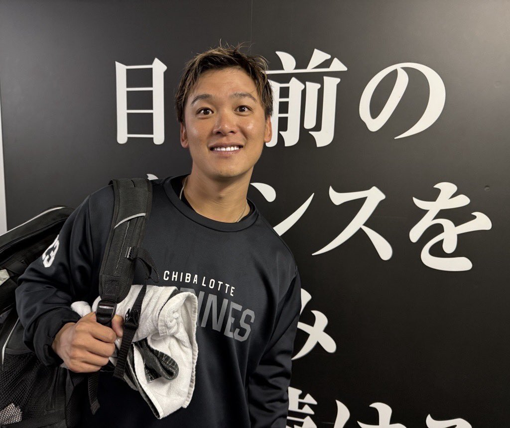 石川慎吾 選手、一軍合流！ 「全力でやれることをやろうと思います