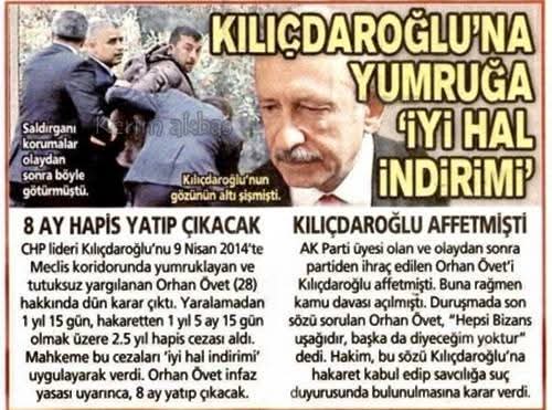 Biz bunu da görmüştük.
Katil saldırganın da olacağı bu!