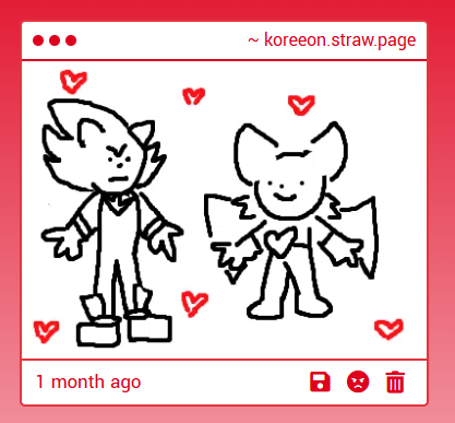 strawpage's doodles are back, here are some that loaded in for me <3 