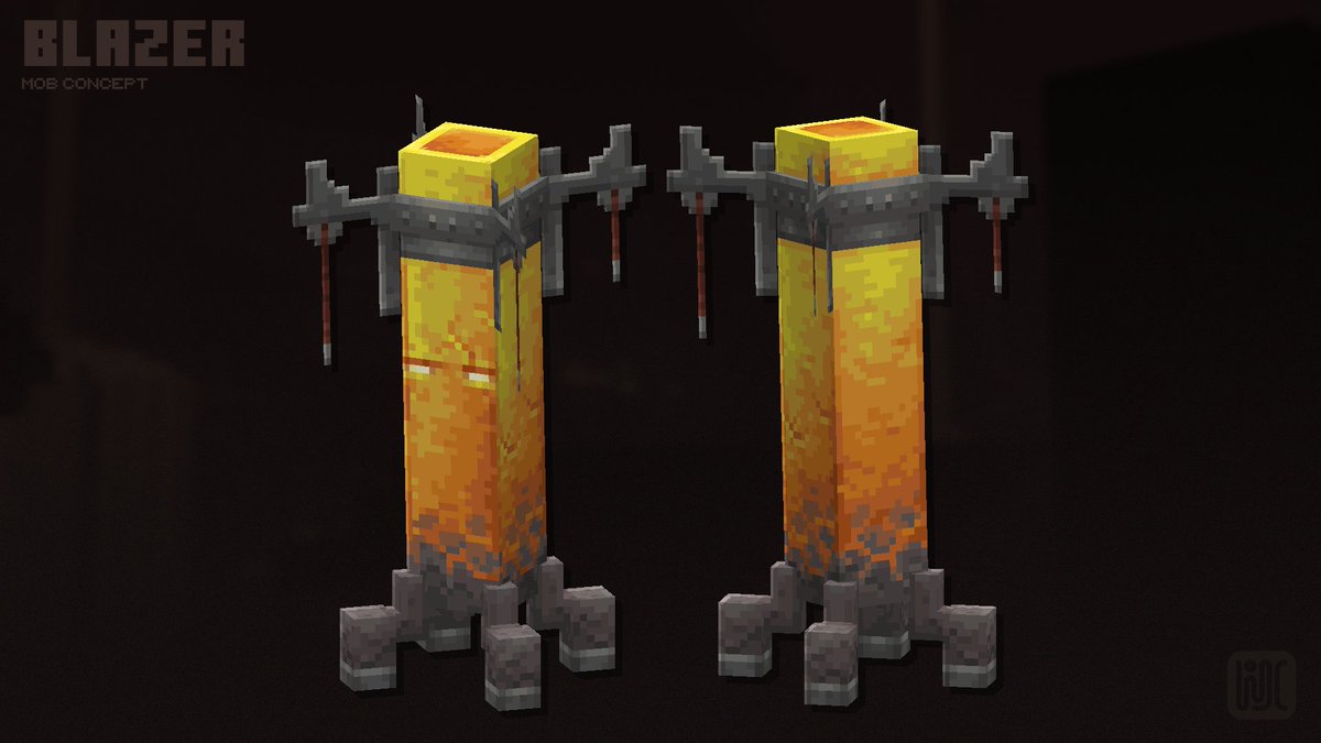 A fan concept of a mob I decided to make spontaneously. If you have any ideas for its functionality, I'd be interested to read about it!

#minecraft #pixelart #blockbench