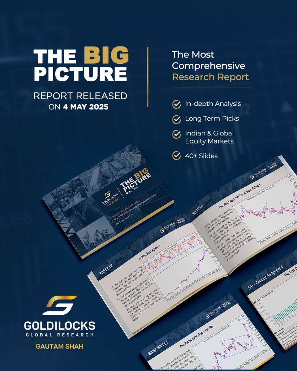 Our most awaited Big Picture Report is here! A holistic take on market trends, key indicators and what they signal for your next investment moves. 

Subscribe to get access: goldilocksresearch.com

#gautamshah #marketintelligence #globalinvesting #bigpicture #bigpicturereport