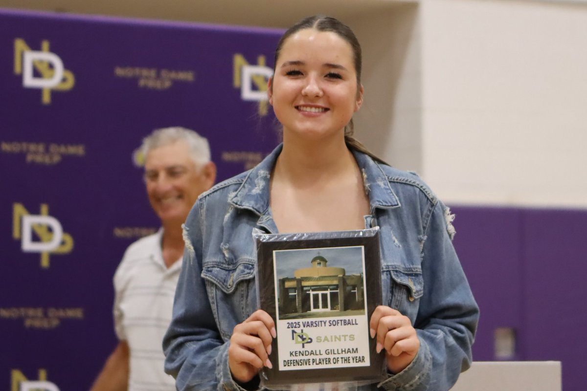 KennyG2026's tweet photo. 2025 Notre Dame Prep Defensive Player of the Year! https://t.co/M1N3ek1xKa
