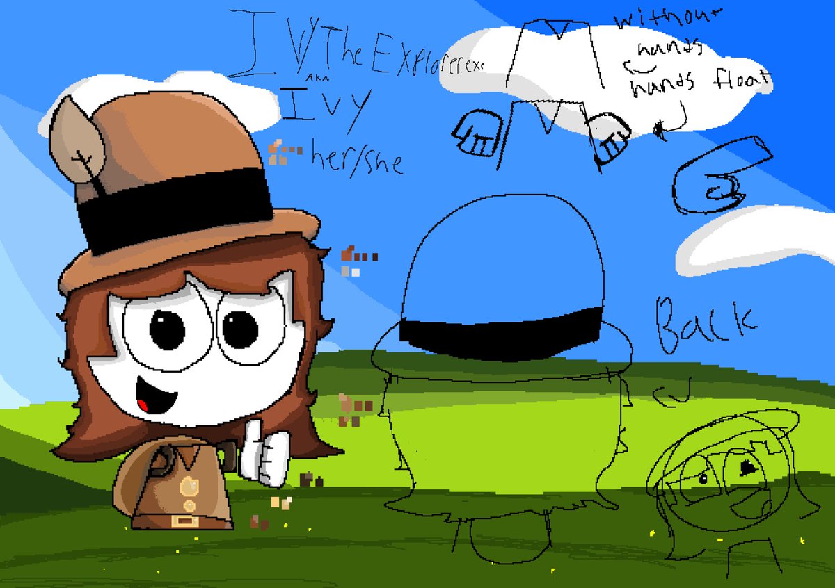 dahcowboy's tweet photo. Met Ivy, you’re new computer buddy thing :D (repost)
#OC #Art #Orginalcharcter https://t.co/txvkRFL64j