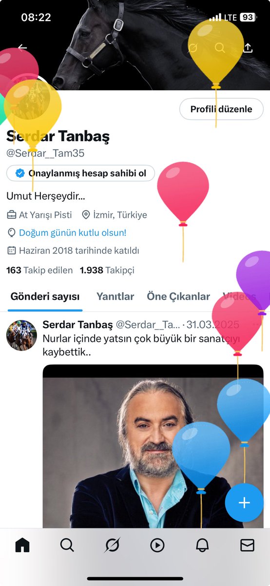 Yaş oldu 41, bu sene inşallah sağlıkla huzurla bir yıl geçiririz..