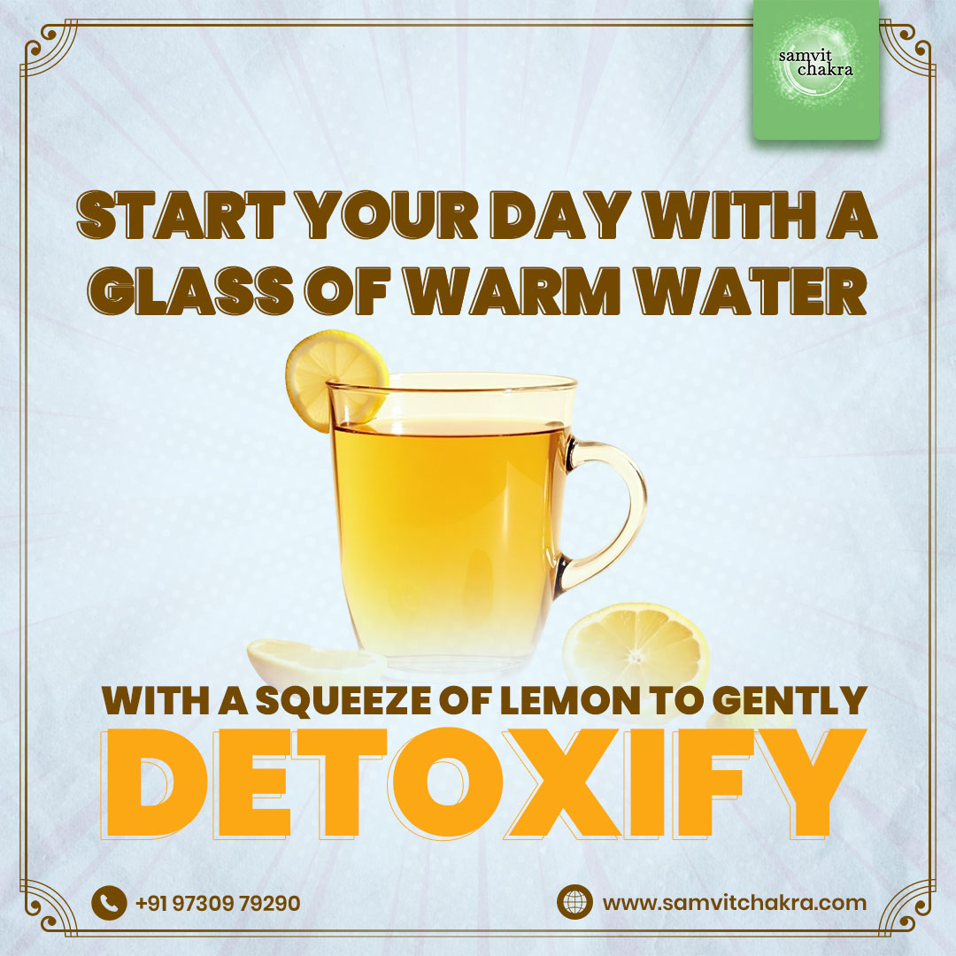 samvitchakra's tweet photo. Small, consistent actions can lead to significant changes in your well-being. Here's a simple Ayurvedic tip to kickstart your day with gentle detoxification and improved digestion.

Try it tomorrow morning!

#AyurvedaTips #DailyHabits #GentleDetox #HealthyStart #SamvitChakra https://t.co/BOcxejohF4