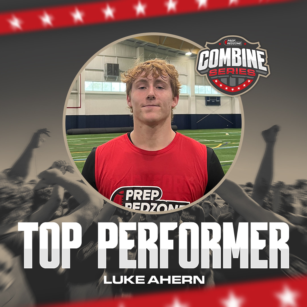 Alex Pallone (@alex_pallone) on Twitter photo Combine Series DB Testing
Best 40
<a href="/LandonToSaucy/">Landon Porter</a> - 4.46
(Combine Record)
Best Shuttle
<a href="/LukeAhern12/">Luke Ahern</a> - 4.28
<a href="/DrewLynn_12/">Drew Lynn</a> - 4.28
Best Broad Jump
Brandon Holman - 118in - <a href="/duxsports/">Zeeland West Sports</a>
(2in shy of record held by <a href="/DerrickWill2026/">Derrick Williams</a>)
Best 3-Cone
<a href="/LukeAhern12/">Luke Ahern</a> - 7.2
Averages (5 Camps) Combine Series DB Testing
Best 40
<a href="/LandonToSaucy/">Landon Porter</a> - 4.46
(Combine Record)
Best Shuttle
<a href="/LukeAhern12/">Luke Ahern</a> - 4.28
<a href="/DrewLynn_12/">Drew Lynn</a> - 4.28
Best Broad Jump
Brandon Holman - 118in - <a href="/duxsports/">Zeeland West Sports</a>
(2in shy of record held by <a href="/DerrickWill2026/">Derrick Williams</a>)
Best 3-Cone
<a href="/LukeAhern12/">Luke Ahern</a> - 7.2
Averages (5 Camps)