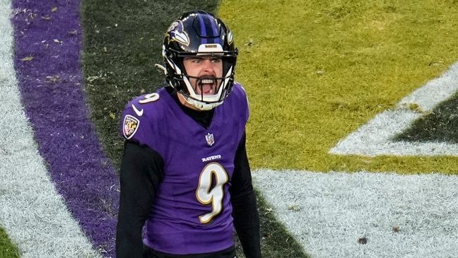 olivia87141's tweet photo. Justin Tucker has been released by the Ravens after 13 seasons
https://t.co/pDrvZcEUGk

#JustinTucker #NFL #Football #KickingMachine #RavensFlock #JustinTuckerHighlights #ProBowl #Sports #GameWinner #NFLRecords #Ravens #FootballFans #KickingLegend #HighlightReel #SportsHighlights https://t.co/OZ8bsdcqno
