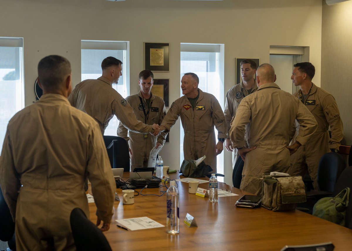 1st MAW Marines (@1stmaw_marines) on Twitter photo Commanding generals from <a href="/1stMAW_Marines/">1st MAW Marines</a>, <a href="/2nd_MAW/">2nd Marine Aircraft Wing</a>, <a href="/3rdmaw/">3rd Marine Aircraft Wing</a>, and 4th MAW <a href="/marforres/">Marine Corps Reserve</a> met with instructor pilots assigned to MAWTS-1 during the 1st Annual Wing Commanding General Summit at MCAS Yuma, April 24, 2025. Commanding generals from <a href="/1stMAW_Marines/">1st MAW Marines</a>, <a href="/2nd_MAW/">2nd Marine Aircraft Wing</a>, <a href="/3rdmaw/">3rd Marine Aircraft Wing</a>, and 4th MAW <a href="/marforres/">Marine Corps Reserve</a> met with instructor pilots assigned to MAWTS-1 during the 1st Annual Wing Commanding General Summit at MCAS Yuma, April 24, 2025.