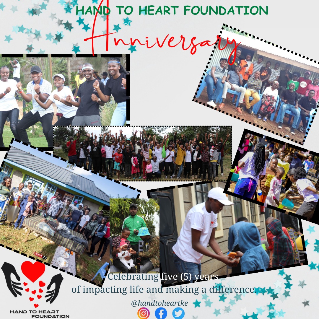 HandToheartKe's tweet photo. We are celebrating 5 years of impacting the lives of many positively.

Thank you to all of us whom we've been part and parcel of this journey let us keep the candle burning for we are about to do great things and heeeey we are just getting started ☺️

#forthehappinessofothers😊 https://t.co/USgmYrMihV