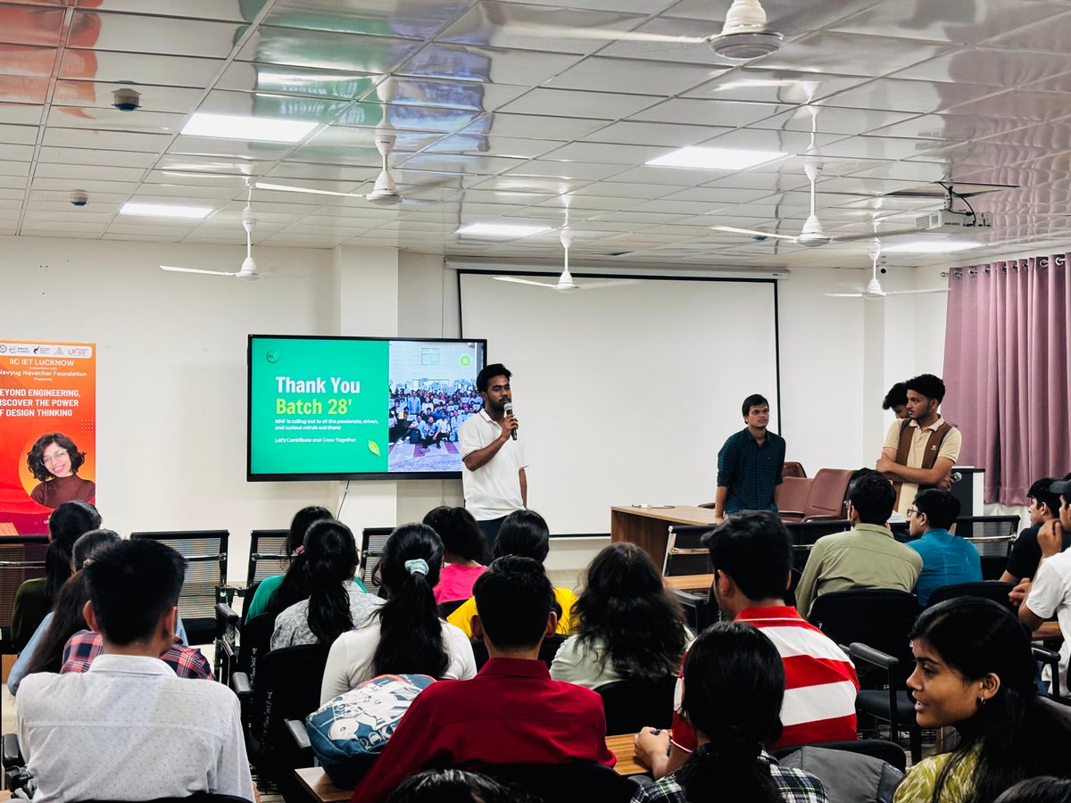 Navyug Navachar Foundation, IET Lucknow tweet media