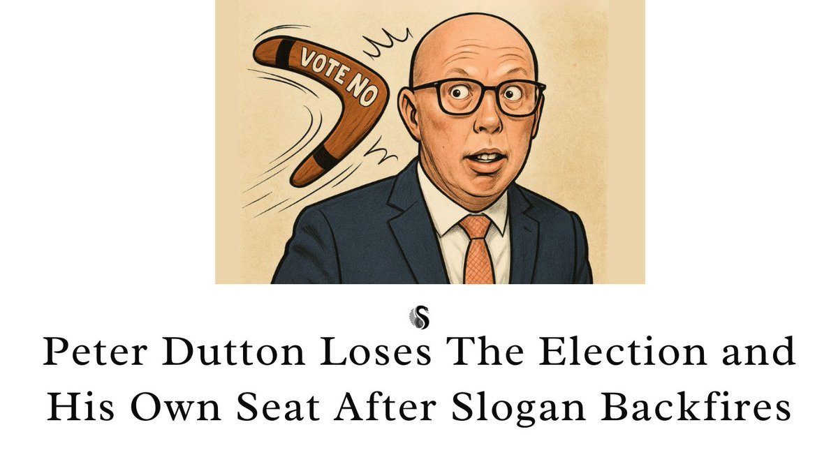 🪃 "If you don't know, vote NO" 

Peter Dutton’s catchy slogan came flying right back at him...
indigenousnewsaustralia.com/2025/05/06/pet… 

#satire #Aboriginal #Indigenous #news