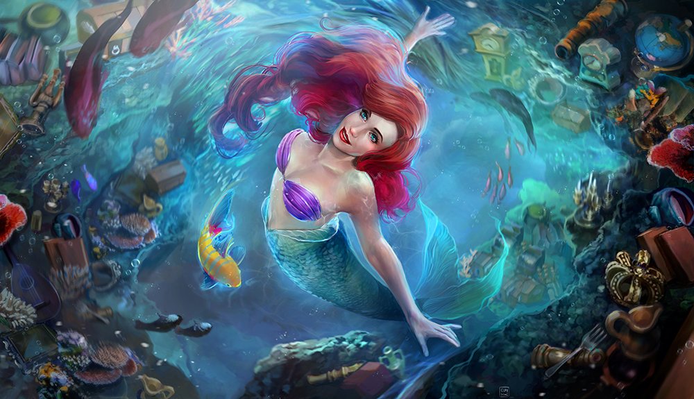 As the tradition goes, our yearly Ariel throwback painting for Mermay 

#mermay #mermay2025 #thelittlemermaid #ariel #disney #mermaid