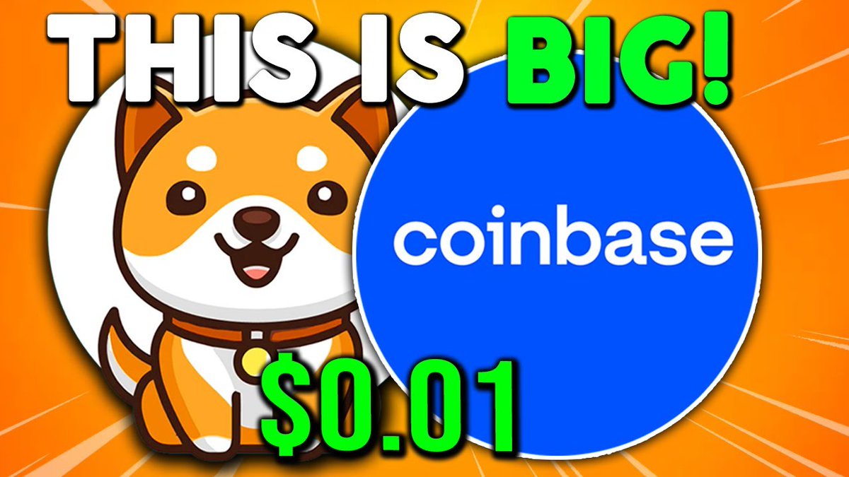 #BabyDogeCoin going to list <a href="/coinbase/">Coinbase 🛡️</a> 👀👀🐶🐶🐶

#BabyDogeCoin going to $0.01
#BabyDogeCoin going to 100 billion mc

Buy and hold 10,000x loading 💸🚀