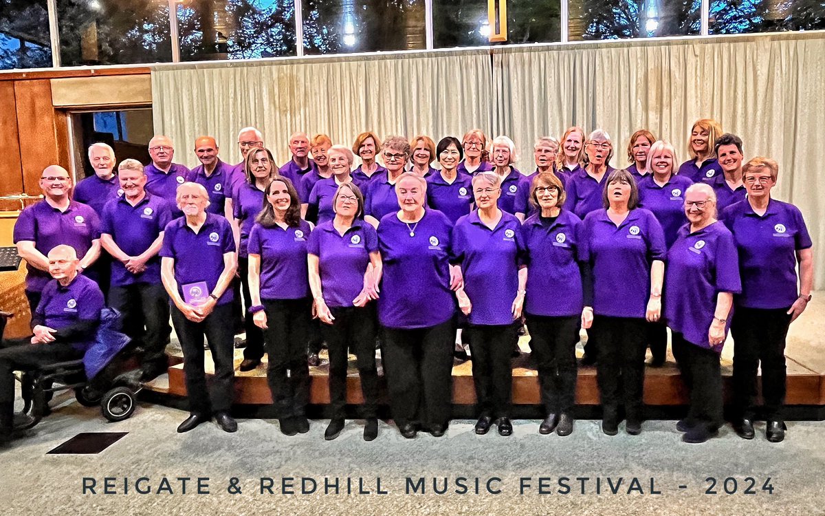 BletchingleyCC's tweet image. Tonight we perform. After weeks & month of practice, we are looking forward to performing 2 beautiful tunes at the Reigate Music Festival. It’s always a great night where we get to share our singing, meet up with friends & hear other choirs perform. Join us if you can #Reigate