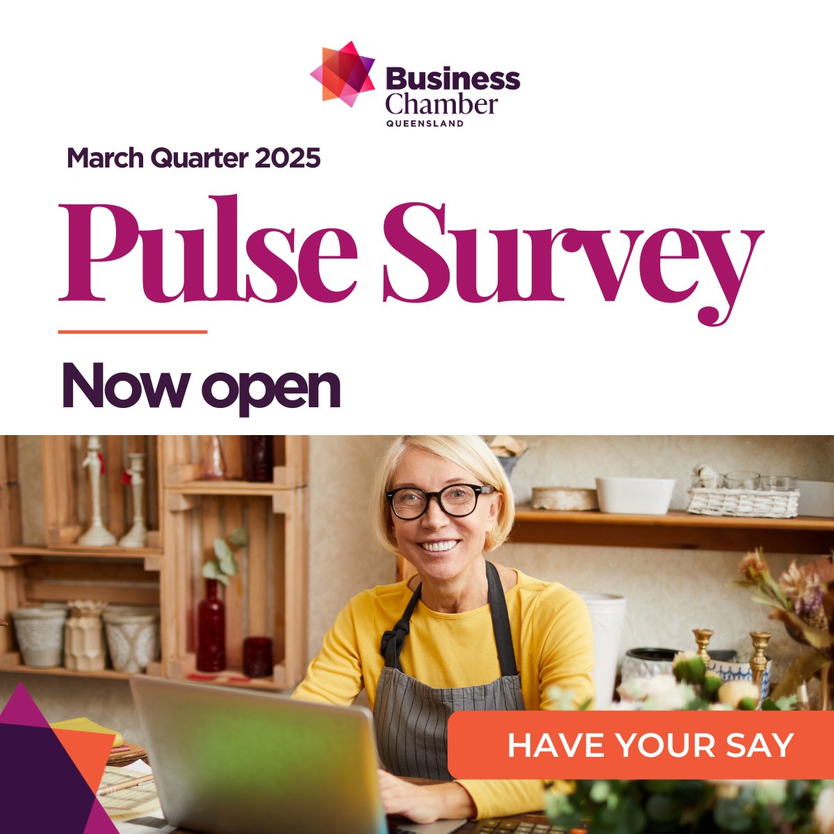 The Pulse Survey for the March quarter 2025 is now open. With the weekend’s Federal Election decided, now is the time to tell us about the business conditions, confidence and expectations impacting you. It only takes 10 minutes to complete. Have your say: surveymonkey.com/r/PulseMarch25