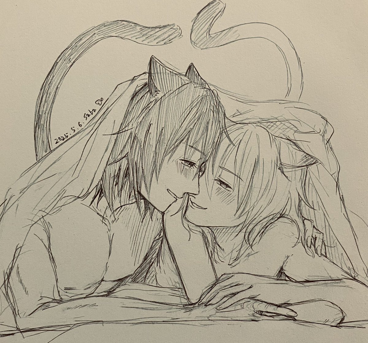 msmsoekk05's tweet photo. 練習…いやまて、この構図前にも描いた…好きすぎ https://t.co/Nkt5XyWRDJ