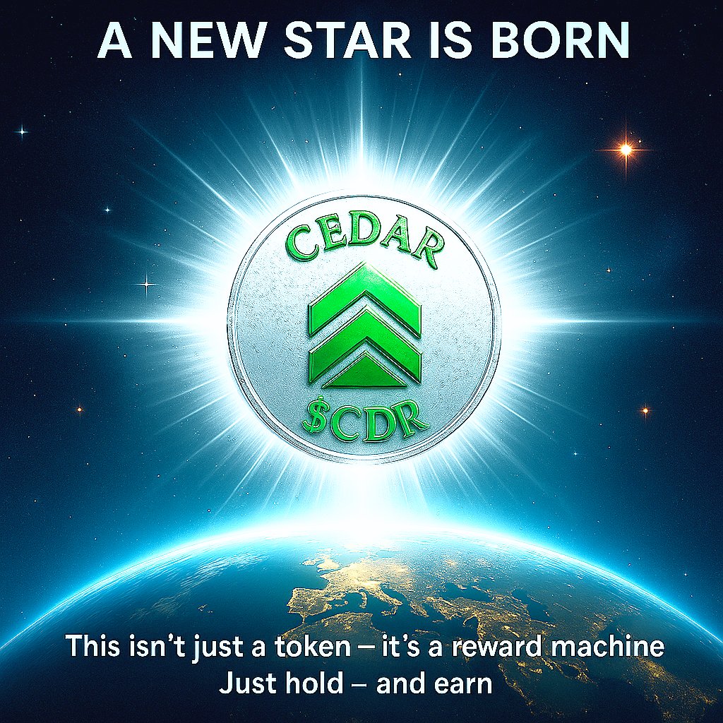 <a href="/CedarDAO/">Cedar</a> We Are Cedar💫
<a href="/CedarDAO/">Cedar</a> $CDR #Cedar