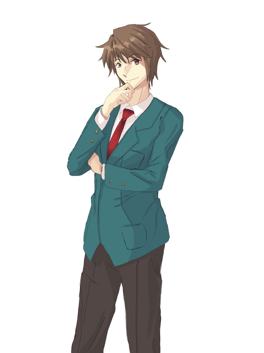 古泉くん出来た
#涼宮ハルヒ