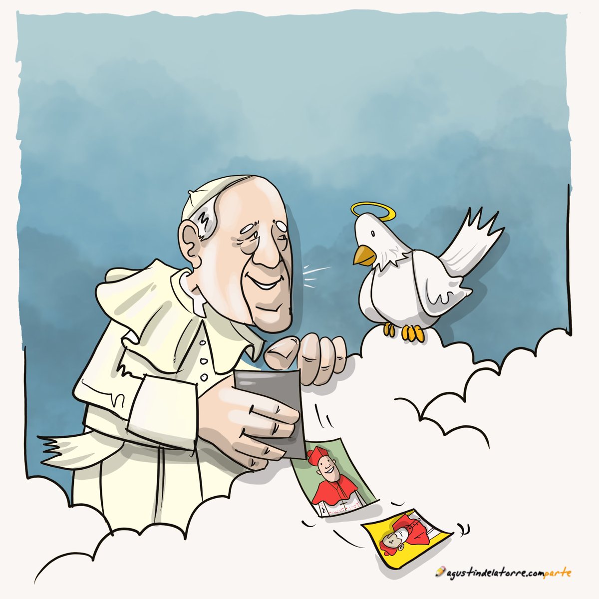 Agustín de la Torre (@agustindlatorre) on Twitter photo Espíritu Santo, déjate aconsejar por Francisco… #conclave #Pascua #Resurrección #Fe #Evangelio #compArte #Ama #GodIsGood <a href="/__Pontifex_es/">Papa Francisco</a> #nuevaevangelizaccion #Cambiaelmundo #NuevaIglesia #ElSoploIlustrado
<a href="/ReligionDigit/">Religión Digital</a> Espíritu Santo, déjate aconsejar por Francisco… #conclave #Pascua #Resurrección #Fe #Evangelio #compArte #Ama #GodIsGood <a href="/__Pontifex_es/">Papa Francisco</a> #nuevaevangelizaccion #Cambiaelmundo #NuevaIglesia #ElSoploIlustrado
<a href="/ReligionDigit/">Religión Digital</a>