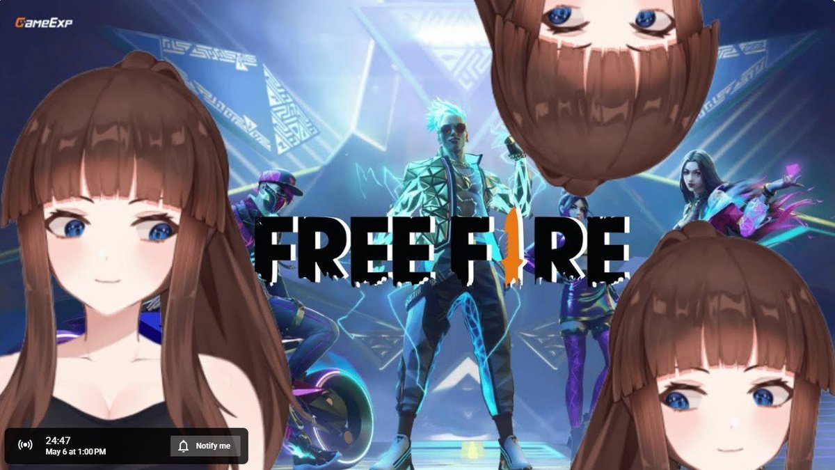 lav_mirai's tweet photo. P... mabar epep siang ini jam 13:00 WIB yuk yuk sampe booyah🍗
🔴: https://t.co/engLF7l2bm
#FreeFire #VtuberID #vtuberindonesia #vtuberindo #Vtuber #tachibanamirai #simiraion #freefireindonesia #freefiregame #freefiregarena https://t.co/PDssEct09d