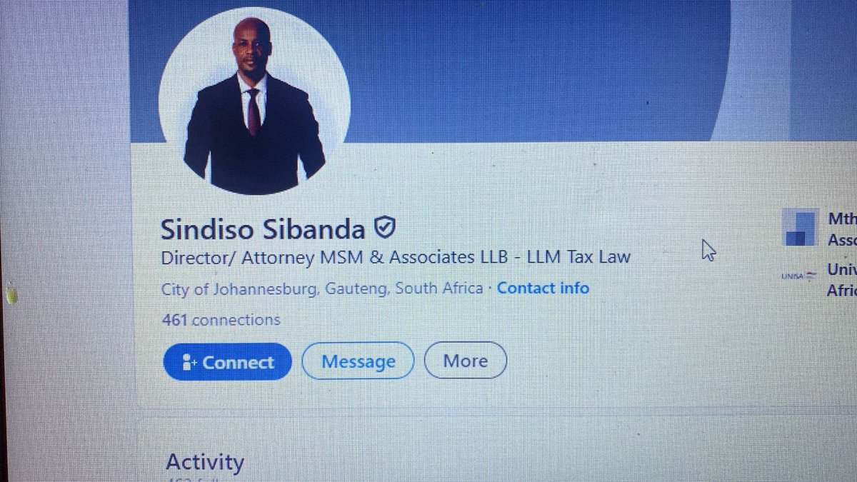 ForcesPFSA's tweet image. Meet “Advocate” Sindiso Sibanda the legal prodigy 🙏🏾 who graduated from UNISA in 2019, yet had a law firm literally a year later .

MSM and Associates (currently being deregistered) is linked to someone else in Pietermaritzburg yet Sibanda is operating under it. 
Mtembu, Sibanda…