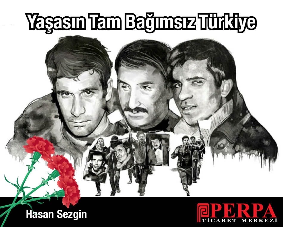 Üç fidanın anısı önünde saygıyla eğiliyorum ve şükranlarımı sunuyorum. Yaşasın tam bağımsız Türkiye…