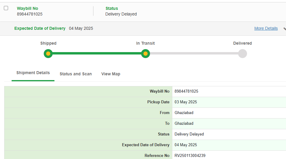AkashPShrivasta's tweet photo. Can anyone look into this?...how much time a courier company can take to deliver in same city (Ghaziabad to Ghaziabad)? Desipte I compalined the issue to Bluedart and Lenovo both yesterday. Nothing is moving. @BlueDart_ @BlueDartCares @BluedartC @Lenovo_in @Lenovo @LenovoSupport https://t.co/FECD1ONPi2