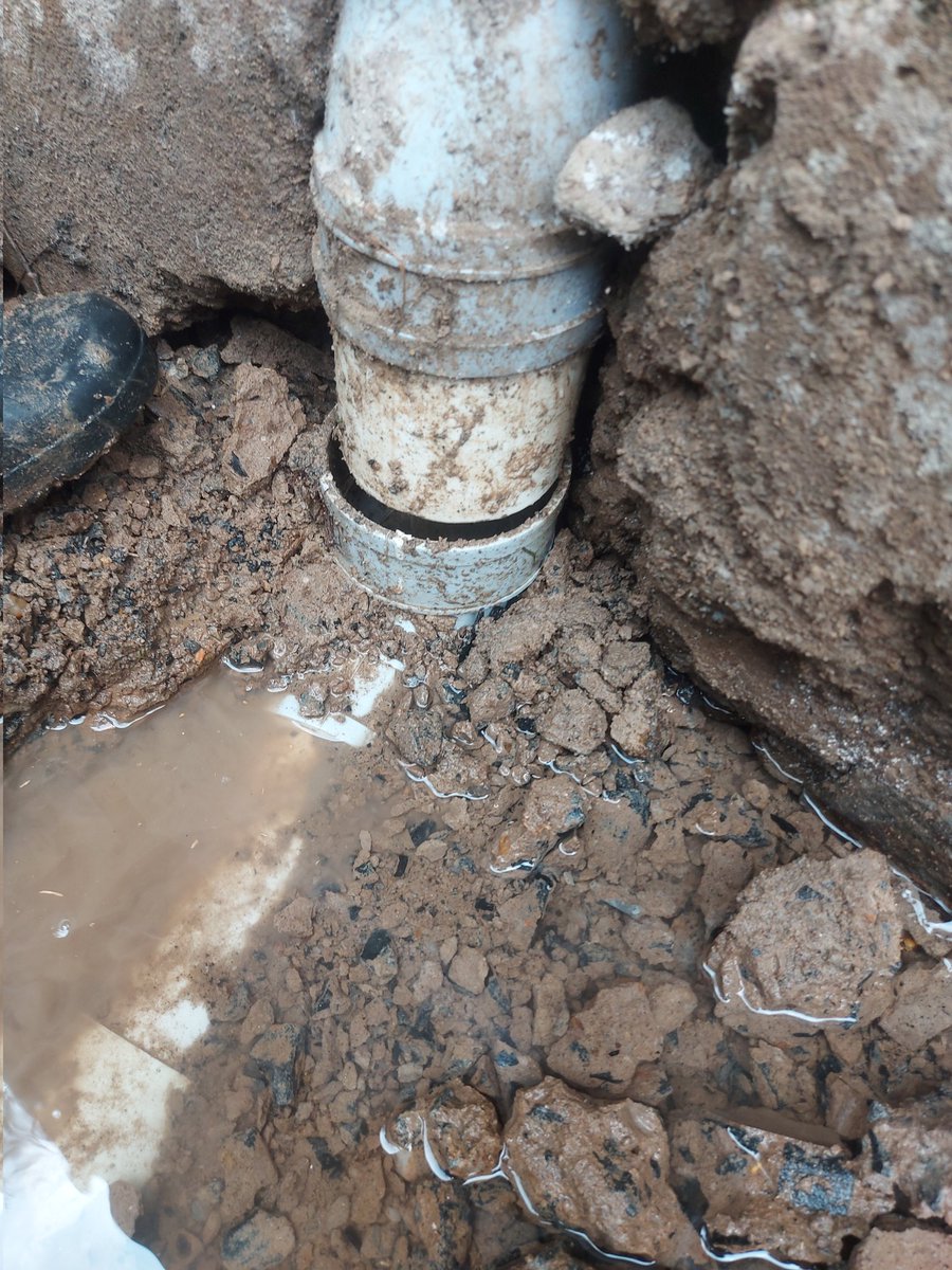 When you do your manholes next to the house,make sure the area is also compacted. Otherwise, when they settle, the manholes and the pipework will disconnect, and there will be problems. The same happens with the pavements along the house  #Mjengoelimu