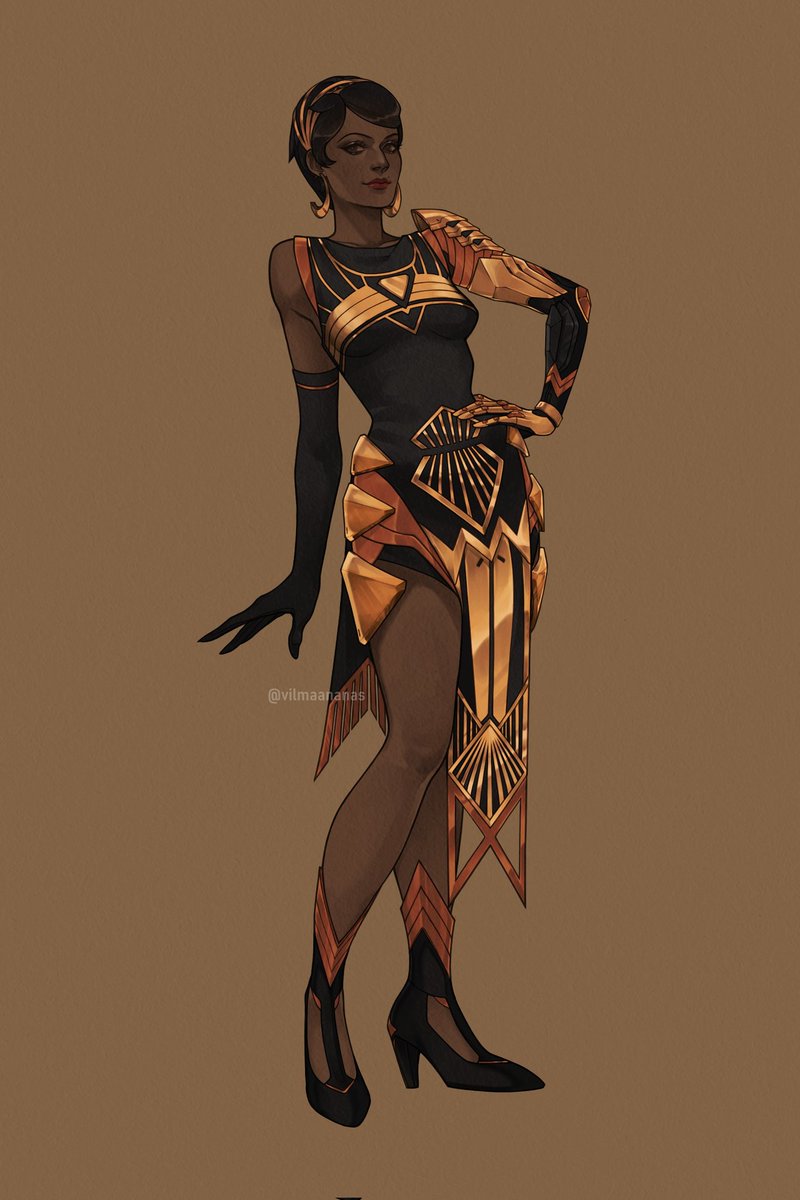 vilmaananas's tweet image. Art deco Symmetra✨️
#overwatch #overwatch2 #overwatchfanart #overwatchart #overwatch2fanart #overwatch2art #symmetra
