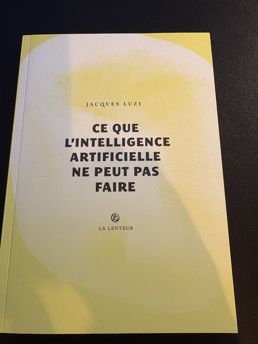 baptiste_rappin's tweet photo. [Définition - simple et efficace - de l'IA]

"L'intelligence artificielle est la poursuite jusqu'au-boutiste du machinisme industriel, par le bouclage cybernétique de l'Organisation sociale." https://t.co/crtBpPaxwF