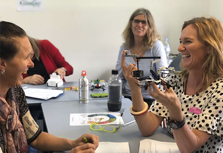 Free PD Workshop for Educators!
Join STEM Punks for hands-on coding with an AI Rover + insights into Autonomous Tech.
🗓️ Thurs 15 May | ⏰ 4:30–6pm
📍 QLD Museum Tropics | 🍷 Free nibbles + drinks
🎯 Focus: Years 6–9 (all welcome!)
Register now: bit.ly/4jfaEiX