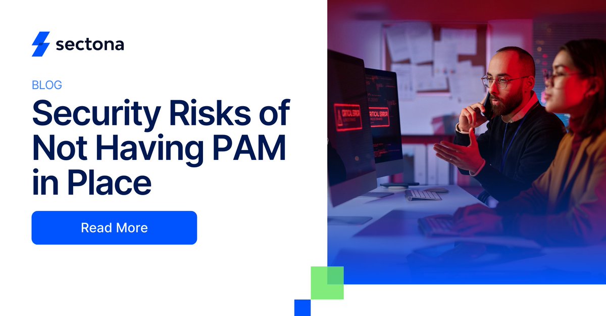 Privileged accounts are prime targets—don’t leave them exposed. Learn the key security risks of operating without Privileged Access Management with our latest blog: bit.ly/4jYwOFY

#CyberSecurity #PAM #RiskManagement #DataSecurity #IdentityAccessManagement #ZeroTrust