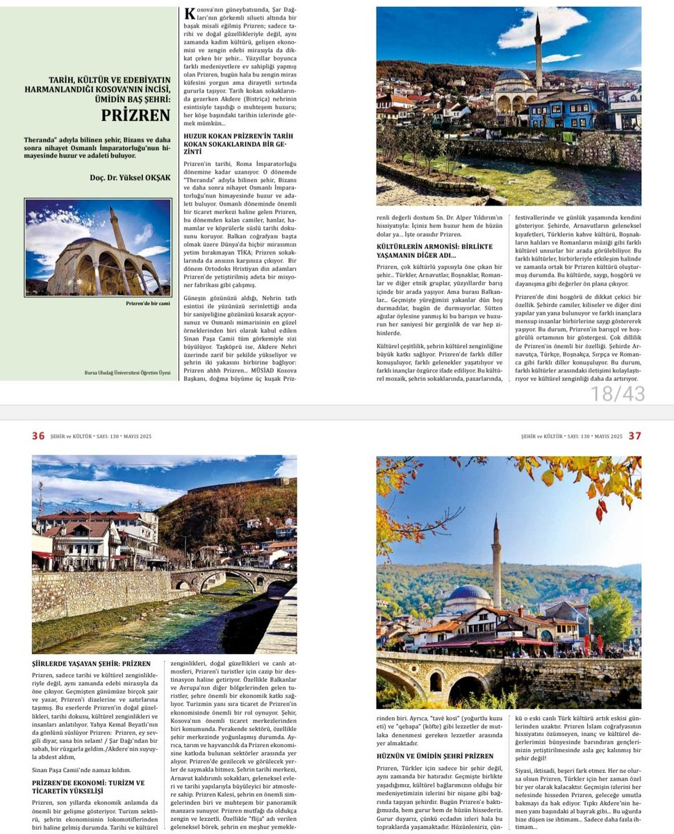Doç. Dr. Yüksel OKŞAK (@yukseloksak) on Twitter photo 📌 #sehirvekultur Dergisi Mayıs sayısına; dostların diyarı #Prizren döküldü gönlümüzden...
<a href="/VjosaOsmaniPRKS/">Vjosa Osmani</a> <a href="/albinkurti/">Albin Kurti</a>
<a href="/TC_PrizrenBK/">Türkiye in Prizren</a> <a href="/yeeprizren/">Yunus Emre Enstitüsü - Prizren</a>
<a href="/MusiadKosova/">Müsiad Kosova</a> <a href="/rnbksc/">Eren Beksaç</a>
<a href="/tojetoturska/">Yugoslavya Gurusu</a> <a href="/admirim/">Admirim</a> <a href="/erhansanlii/">Erhan Şanlı</a>
👇
sehirvekultur.com.tr 📌 #sehirvekultur Dergisi Mayıs sayısına; dostların diyarı #Prizren döküldü gönlümüzden...
<a href="/VjosaOsmaniPRKS/">Vjosa Osmani</a> <a href="/albinkurti/">Albin Kurti</a>
<a href="/TC_PrizrenBK/">Türkiye in Prizren</a> <a href="/yeeprizren/">Yunus Emre Enstitüsü - Prizren</a>
<a href="/MusiadKosova/">Müsiad Kosova</a> <a href="/rnbksc/">Eren Beksaç</a>
<a href="/tojetoturska/">Yugoslavya Gurusu</a> <a href="/admirim/">Admirim</a> <a href="/erhansanlii/">Erhan Şanlı</a>
👇
sehirvekultur.com.tr