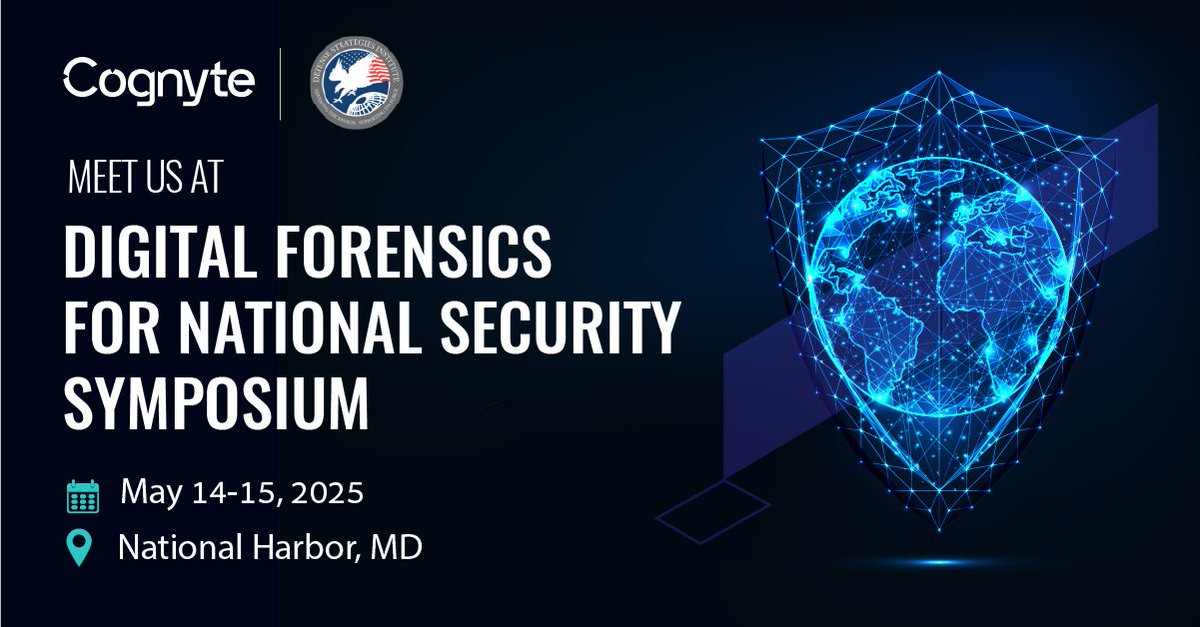 Come see us at the Digital Forensics for National Security Summit! Stop by to discover how decision intelligence is reshaping digital forensics, enabling analysts to expedite case resolution with data fusion and AI.