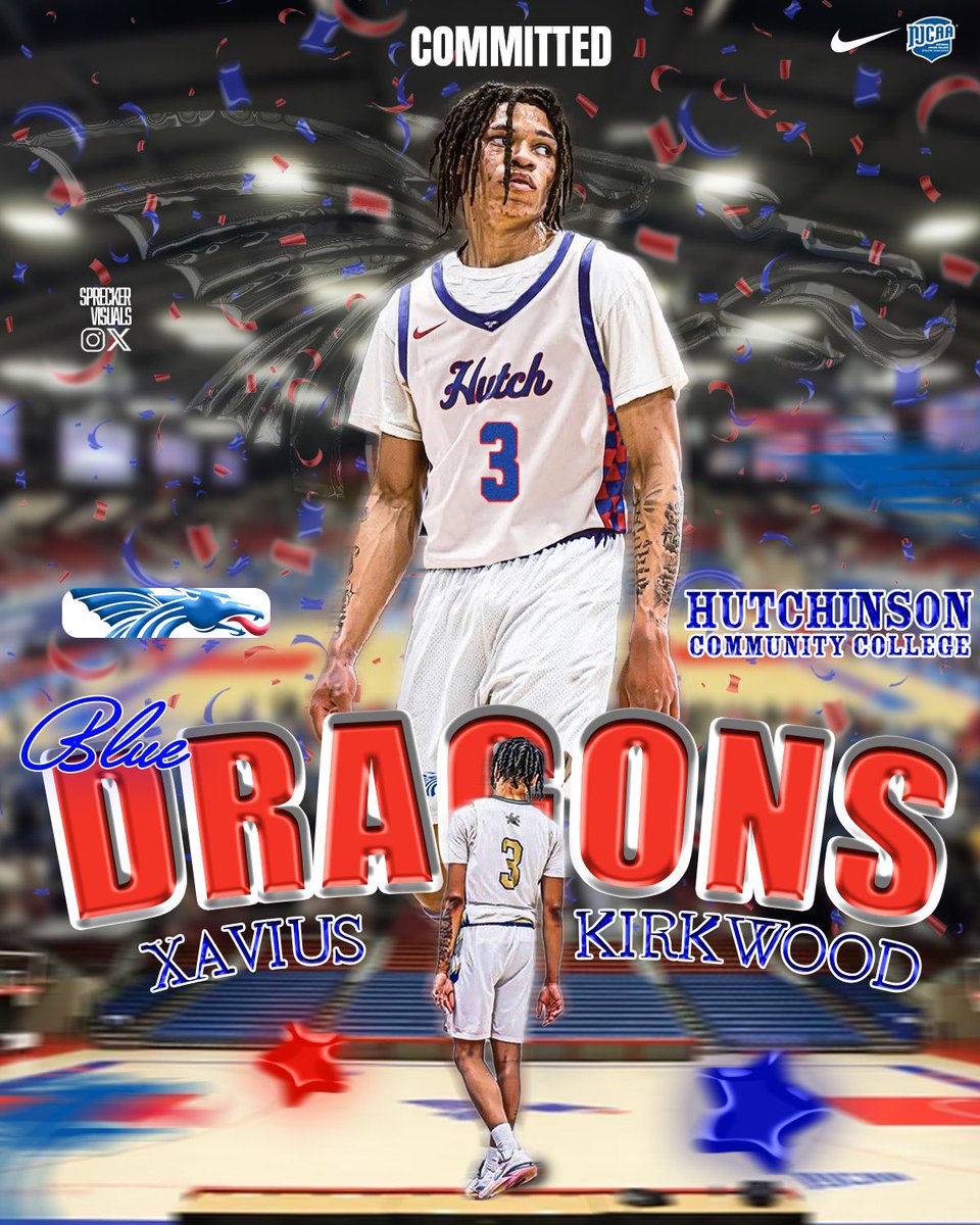 After a great conversation with coaches at Hutchinson CC I am blessed to finally announce my commitment!! #gobluedragons💙❤️ <a href="/NKCBasketball/">NKCHoops</a> #AGTG