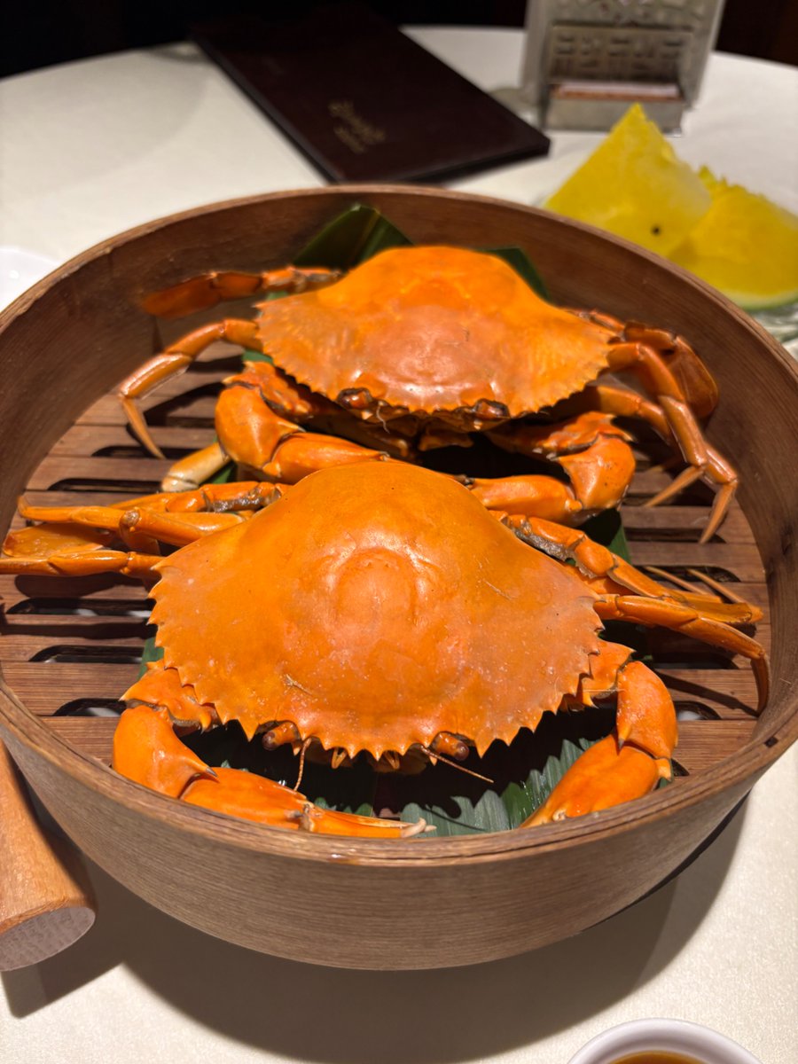 abc_kmlo's tweet photo. 中国メモ🇨🇳

上海タワー、春雨パクチー、牛的臀骨肉、小籠包、桂魚、ワンタン、自然博物館、中国茶、上海蟹、豫園、屋台、大餅、烤羊肉串、蟹拌飯、蟹黄面、美味しいもの諸々 https://t.co/Dv4d77xyX4