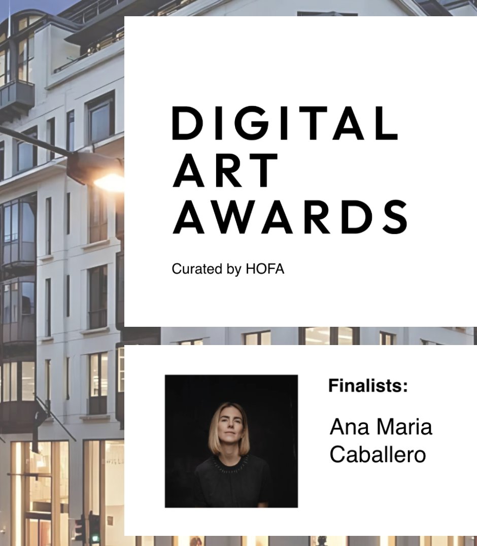 Ana María Caballero (@caballeroanama) on Twitter photo Excited to share I’m a finalist for the Digital Art Awards in the Innovation category for three works: one of my Book Sculptures, an unreleased edition from my Being Borges collection and a new series I’m developing.
Honored to be considered alongside artists I admire: <a href="/sougwen/">sougwen 愫君</a> Excited to share I’m a finalist for the Digital Art Awards in the Innovation category for three works: one of my Book Sculptures, an unreleased edition from my Being Borges collection and a new series I’m developing.
Honored to be considered alongside artists I admire: <a href="/sougwen/">sougwen 愫君</a>