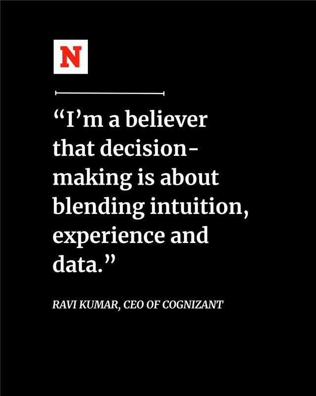 Daniel Vas (@d_vas_cognizant) on Twitter photo As CEO of Cognizant, <a href="/imravikumars/">Ravi Kumar S</a> bet big on artificial intelligence, committing $1 billion to generative AI initiatives in 2023. His unlikely journey from academic underachiever to global CEO has shaped a leadership philosophy uniquely his cogniz.at/4jGD9Gf As CEO of Cognizant, <a href="/imravikumars/">Ravi Kumar S</a> bet big on artificial intelligence, committing $1 billion to generative AI initiatives in 2023. His unlikely journey from academic underachiever to global CEO has shaped a leadership philosophy uniquely his cogniz.at/4jGD9Gf