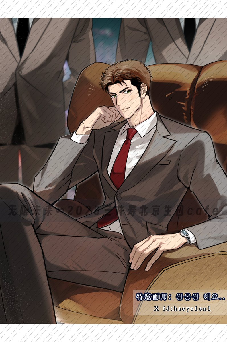 💫无穷宇宙∞无限未来💫
💫三井寿2025北京生日cafe💫
✨三井宇宙之三井集团代表✨
不需要任何外物加持
这张脸
就是最高级的奢侈品 
特别鸣谢合作画师 <a href="/haeyo1on1/">스6/ 왕옹왕 해요..</a> 在百忙之中为活动绘制了如此成熟帅气的三井代表！💖