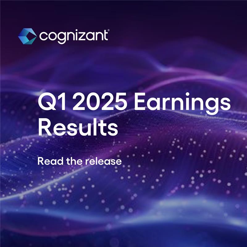 Cognizant's report  #Q1FY25 results. Read the press release: cogniz.at/3YxzCBJ

➡️ Revenue of $5.1 billion increased 7.5% YoY, above the
high end of our guidance range
➡️ Operating margin of 16.7% increased 210 basis points YoY
➡️ Trailing cogniz.at/4jEh6jr