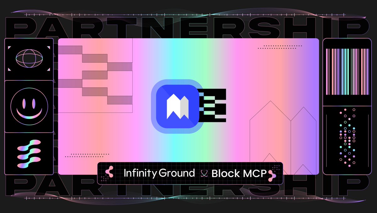 infinityg_ai's tweet image. Build Web3 app faster, no coding needed.

Partnering up with @BlockMCP_AI to provide a better vibe coding experience for infinityg.ai🙌