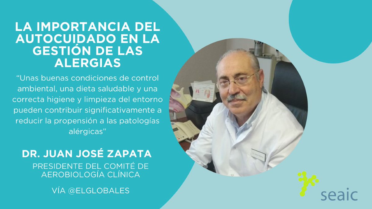 SEAIC (@seaic_alergia) on Twitter photo La prevención es fundamental para gestionar enfermedades como la alergia.
🗣️<a href="/JZAPATAY/">Juan José Zapata Yébenes</a> señala que una forma clave de autocuidado es prestar atención a los primeros síntomas y tener a mano los tratamientos prescritos por el #alergólogo.
Más info: pmsl.es/1sa La prevención es fundamental para gestionar enfermedades como la alergia.
🗣️<a href="/JZAPATAY/">Juan José Zapata Yébenes</a> señala que una forma clave de autocuidado es prestar atención a los primeros síntomas y tener a mano los tratamientos prescritos por el #alergólogo.
Más info: pmsl.es/1sa