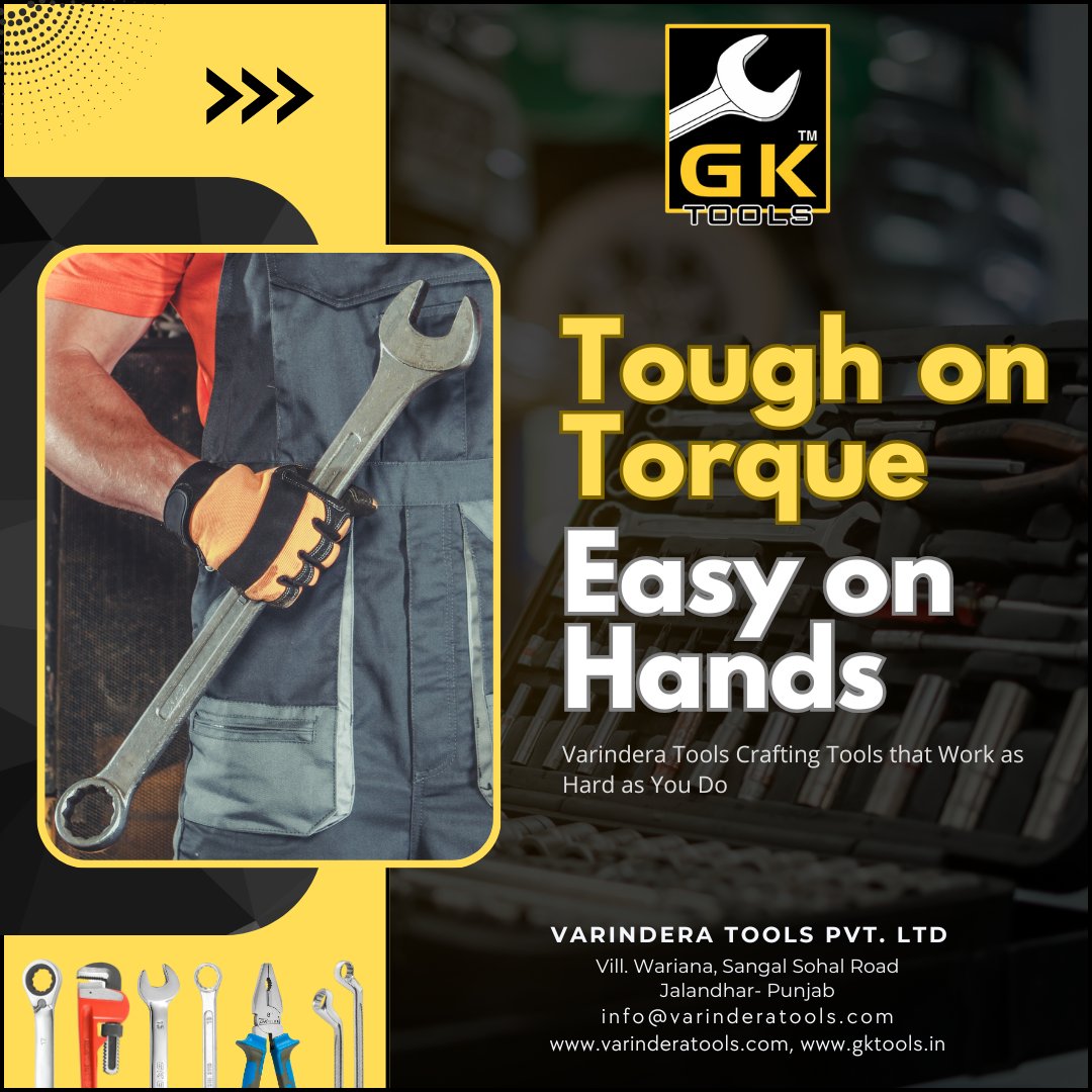 Varindera_Tools's tweet image. 🔧 Best Spanner in India

✅ Precision Engineered
✅ Rugged &amp;amp; Reliable
✅ Trusted by Industry Professionals

📍 Proudly Made in Jalandhar, Punjab

🌐 varinderatools.com | gktools.in

#BestSpannerInIndia #VarinderaTools #GKTools #HandTools #MadeInIndia
