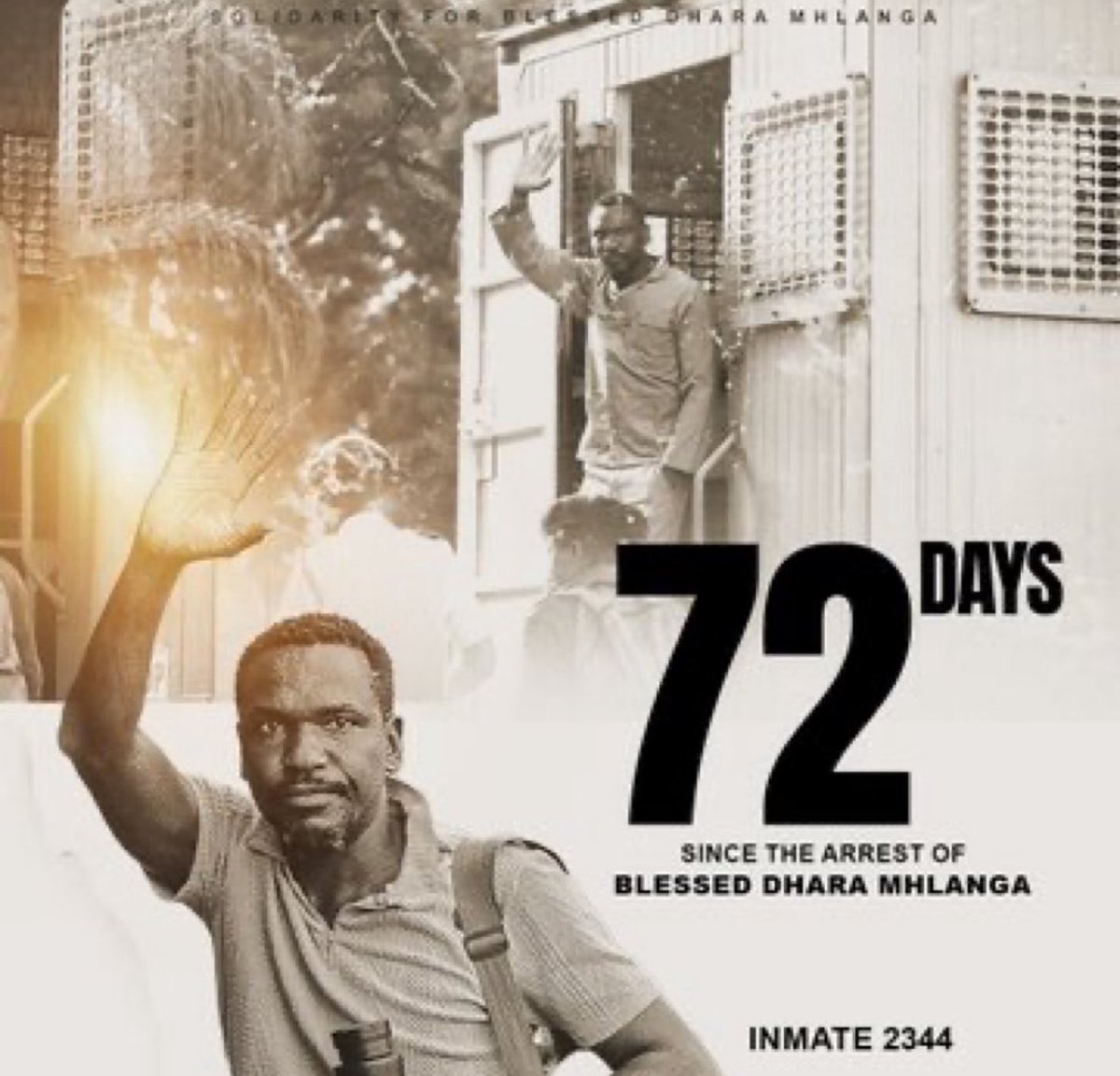 🔸Real criminals are walking free and flying in private jets using looted public funds while <a href="/bbmhlanga/">Dhara Blessed Mhlanga HSTV</a>, an innocent journalist is being subjected to political persecution for doing his job. Journalism is not crime. When one of us is not free, everybody walks around in chains.