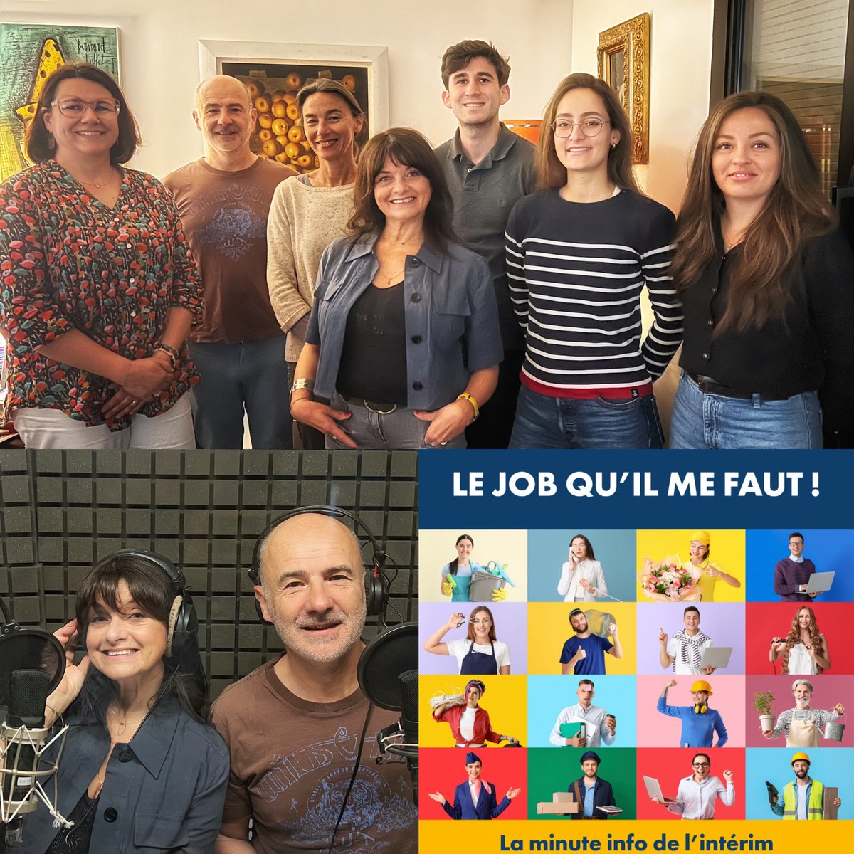 Seprem Productions (@sepremprod) on Twitter photo La radio et lâintĂ©rim : une histoire qui dure !
Belle sĂ©ance pour le programme radio sur lâintĂ©rim signĂ© <a href="/SepremProd/">Seprem Productions</a> pour <a href="/PartnaireFrance/">Partnaire France</a> ! Un DP sonore initiĂ© depuis 3 ans par lâagence <a href="/BursonFrance/">Burson France</a>
« Le job quâil me faut ! La minute info de lâintĂ©rim » : sur les ondes en mai ! La radio et lâintĂ©rim : une histoire qui dure !
Belle sĂ©ance pour le programme radio sur lâintĂ©rim signĂ© <a href="/SepremProd/">Seprem Productions</a> pour <a href="/PartnaireFrance/">Partnaire France</a> ! Un DP sonore initiĂ© depuis 3 ans par lâagence <a href="/BursonFrance/">Burson France</a>
« Le job quâil me faut ! La minute info de lâintĂ©rim » : sur les ondes en mai !