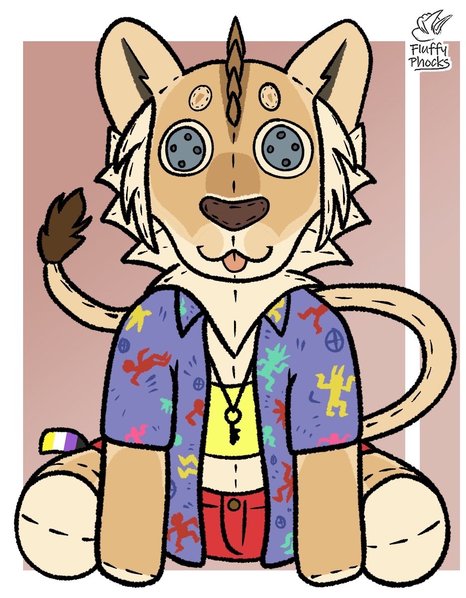 FluffyPhocks's tweet image. gift art for the @/cravenlunatic !