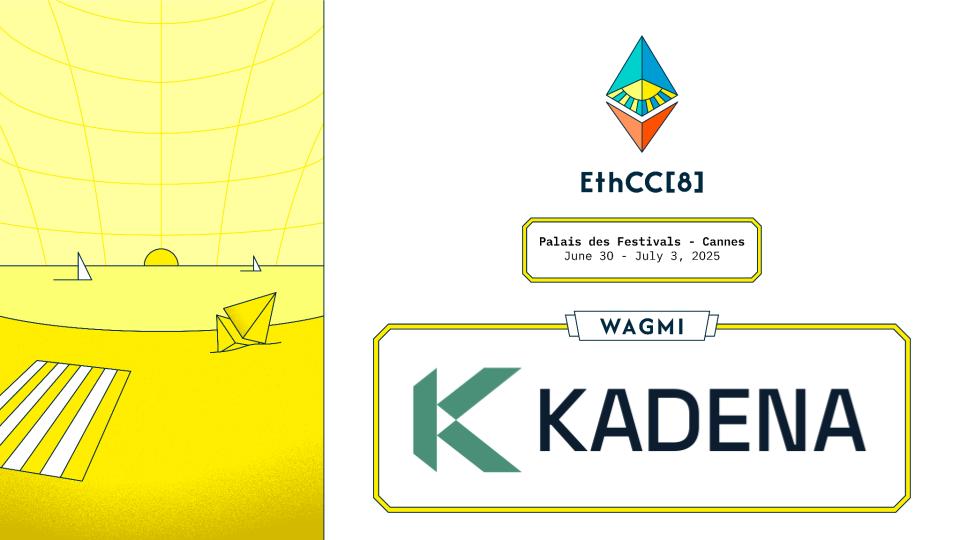 Thank you <a href="/kadena_io/">Kadena</a> for supporting us this year as a WAGMI sponsor! 💪

Kadena is the industry’s only Proof-of-Work Layer 1 blockchain built for business, offering infinite scalability, security, and decentralization.

kadena.io