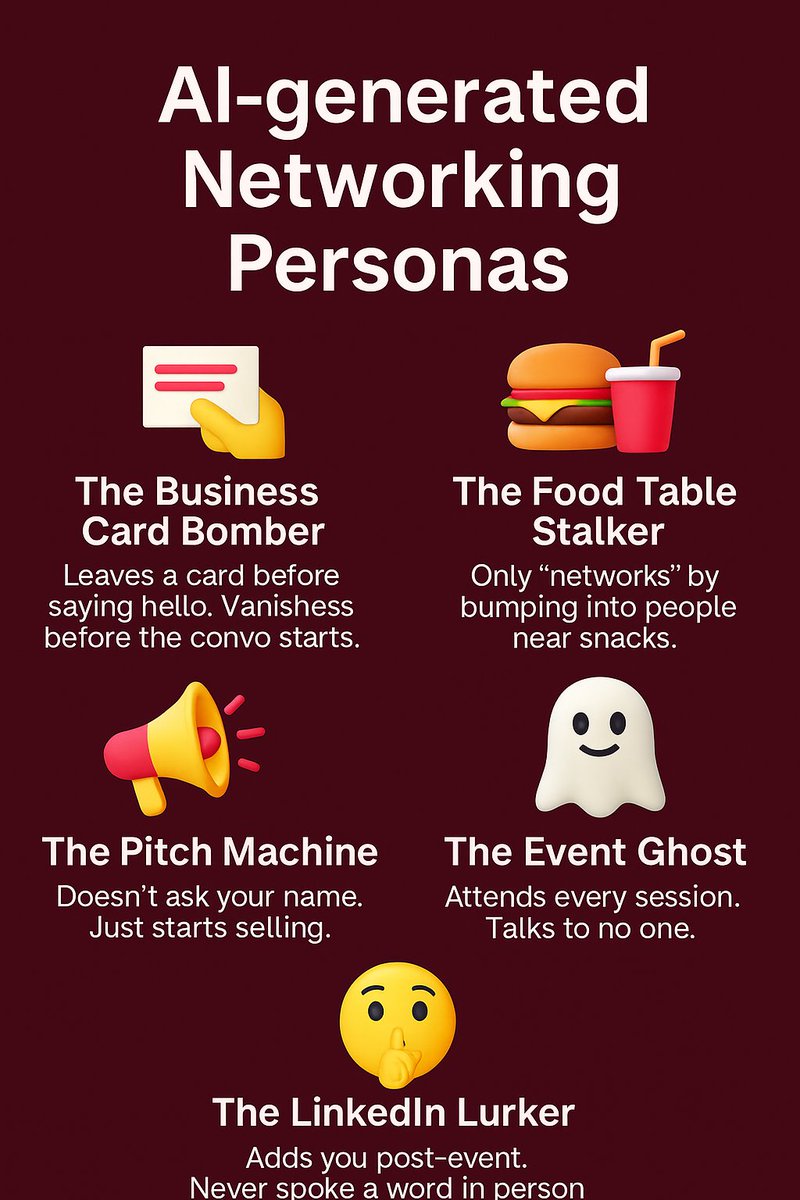 evenzaxyz's tweet image. 🧪 We trained AI to guess how people network…
Here’s what it came up with 👇