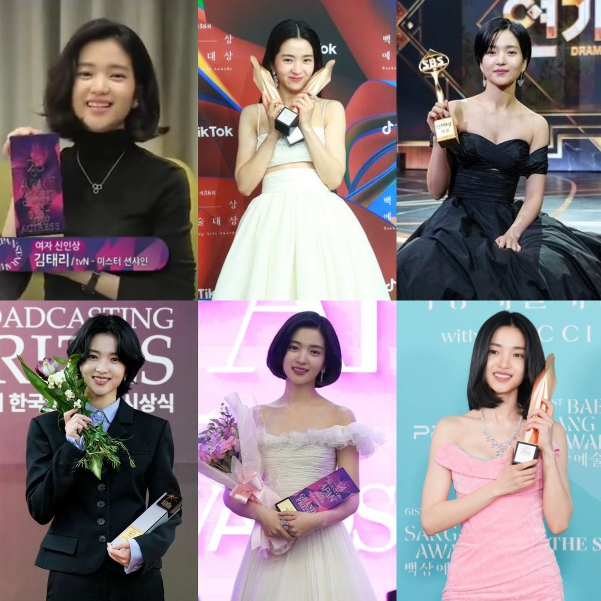 taeri_yeosin's tweet photo. 1 Best New Actress
3 Best Actress
2 Daesang
Kim Tae Ri with 4 drama series and less than a decade professional career history. https://t.co/Ewo5njHqSz