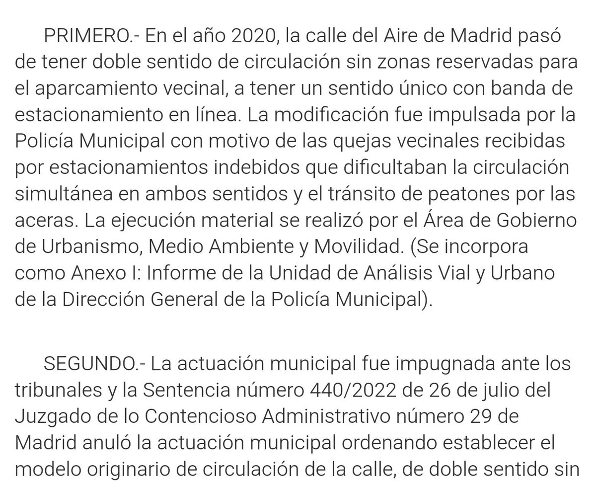 Aeropuerto Participa (@aeroparticipa) on Twitter photo 🔴 Atención vecinos/as de <a href="/Barajas_AV/">Aso.Vecinal Barajas</a>
Tenéis 15 días para alegar este decreto de <a href="/JuanPenaOchoa/">Juan Peña Ochoa</a> que afecta a la c/ Aire
⚠️ Aceras estrechas e instransitables y lo que prioriza nuestro concejal es meter zonas de estacionamiento en vez de ampliarlas.
Aquí:sede.madrid.es/portal/site/tr… 🔴 Atención vecinos/as de <a href="/Barajas_AV/">Aso.Vecinal Barajas</a>
Tenéis 15 días para alegar este decreto de <a href="/JuanPenaOchoa/">Juan Peña Ochoa</a> que afecta a la c/ Aire
⚠️ Aceras estrechas e instransitables y lo que prioriza nuestro concejal es meter zonas de estacionamiento en vez de ampliarlas.
Aquí:sede.madrid.es/portal/site/tr…